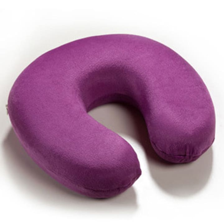 Oreiller de Voyage à Mémoire de Forme en U - Mauve