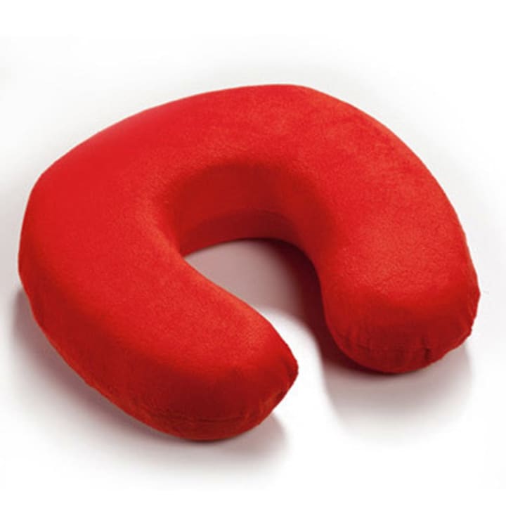 Oreiller de Voyage à Mémoire de Forme en U - Rouge