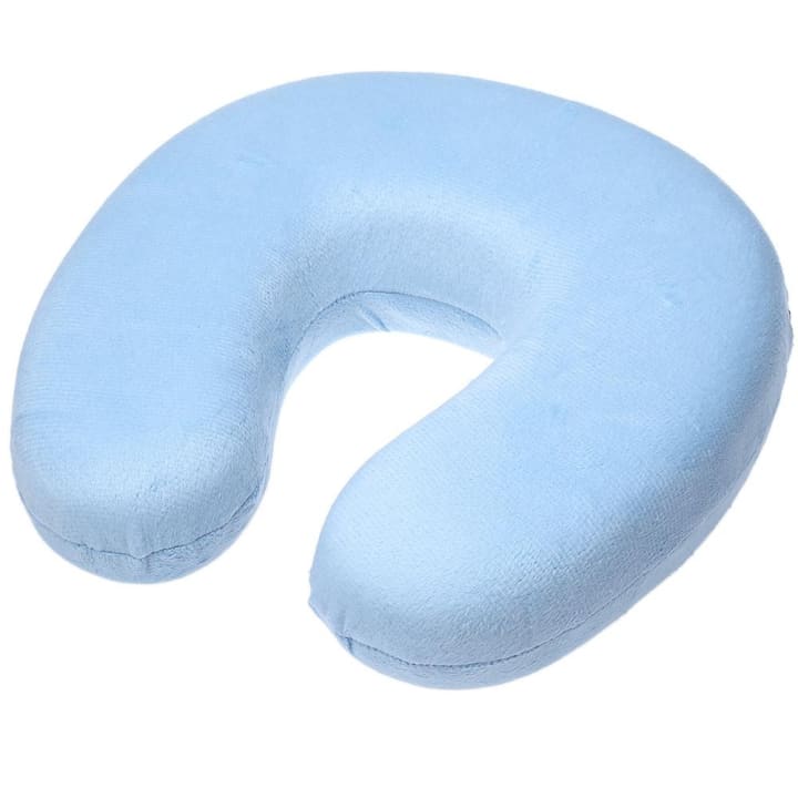 Oreiller de Voyage à Mémoire de Forme - Bleu clair