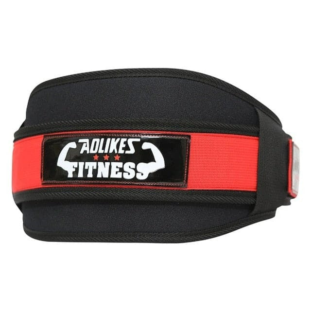 Ceinture Lombaire Musculation - Noir et rouge / M