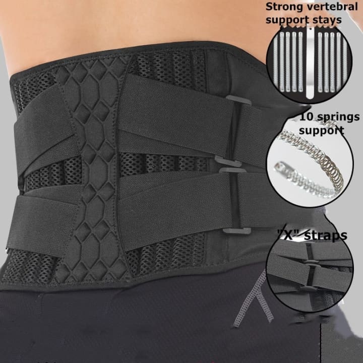 Ceinture Lombaire Sciatique - détails de support