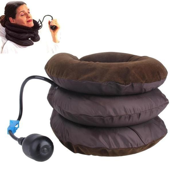 Minerve gonflable de traction cervicale - Traction des vertèbres cervicales - Cervi-Care