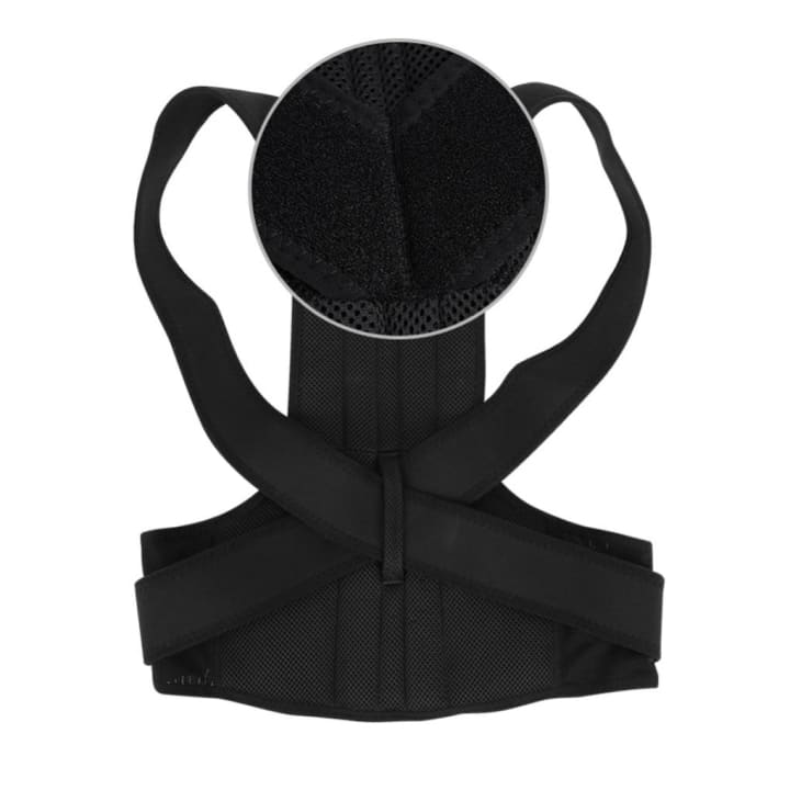 Correcteur de Posture Redresse Dos avec Ceinture Lombaire - Détails des sangles