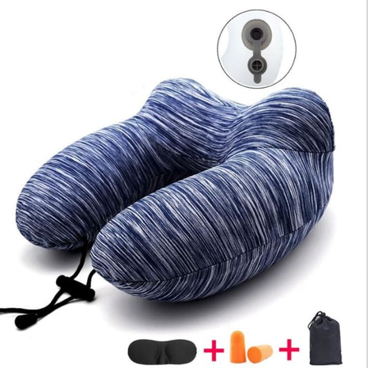 Coussin de Voyage Gonflable en U - Détails