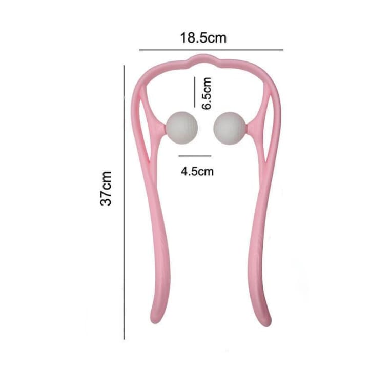 Masseur de cou manuel par acupression - Dimensions