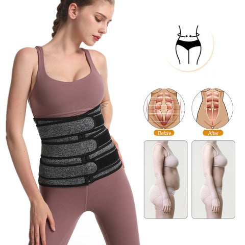 Ceinture Lombaire Femme et détails de l'amincissement du ventre post-natal