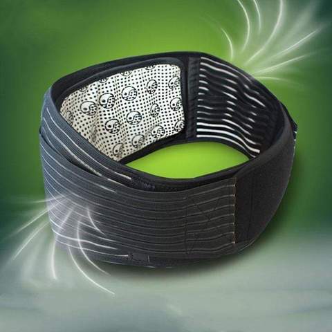 Ceinture lombaire chauffante avec aimants pour magnétothérapie