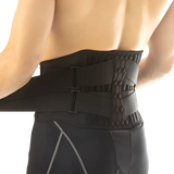 Ceinture lombaire sciatique sur homme vu de dos