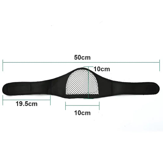 Collier Cervical Chauffant et Magnétique - Dimensions
