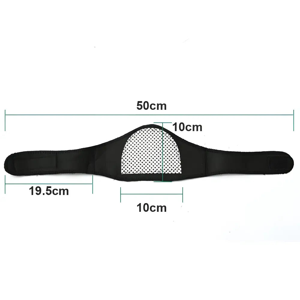 Collier Cervical Chauffant et Magnétique - Dimensions