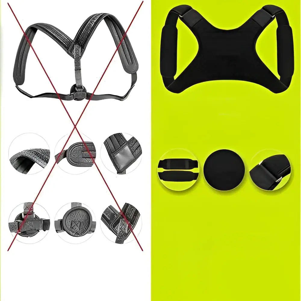 Correcteur de Posture Dorsale Réglable facile d'utilisation