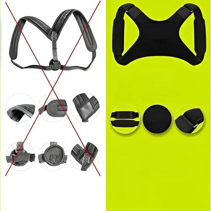 Correcteur de Posture Dorsale Réglable facile d'utilisation