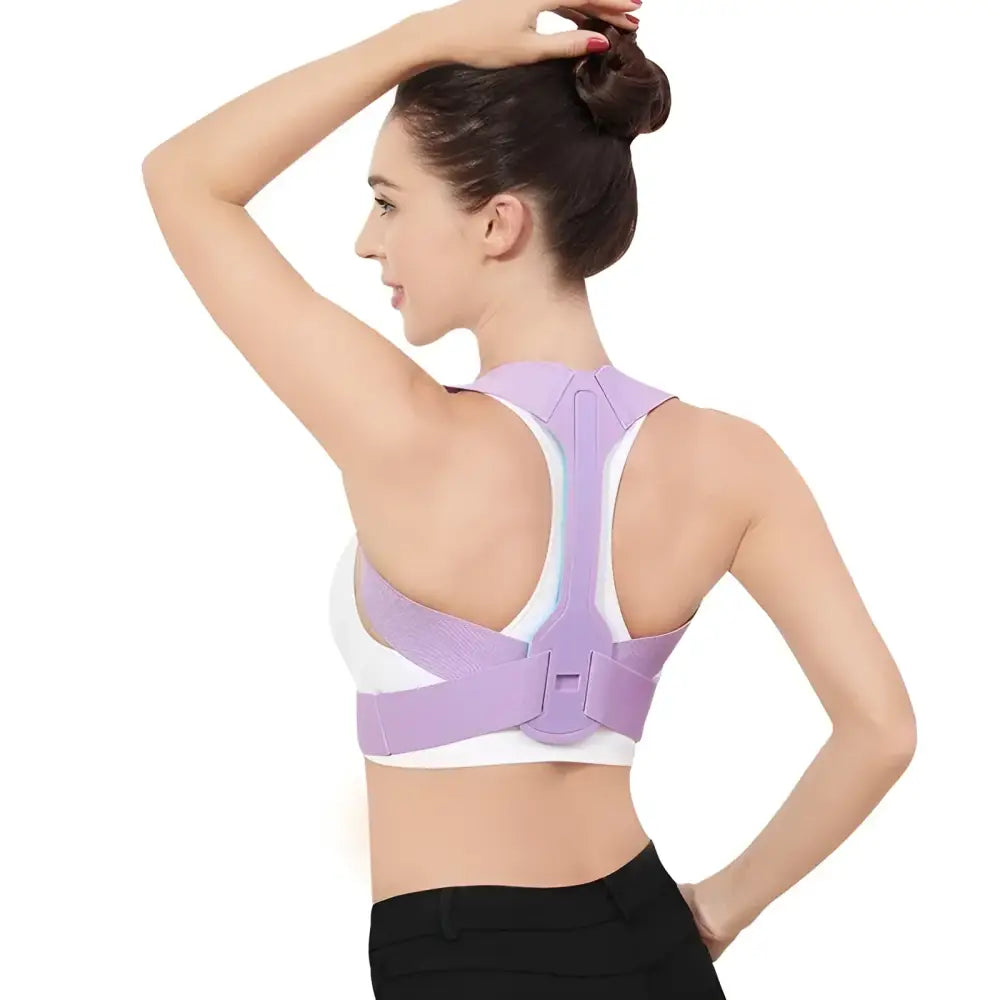 Correcteur de Posture Femme Homme et Enfant - Mauve / S