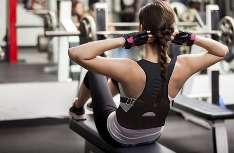 exercice de gym avec correcteur de posture