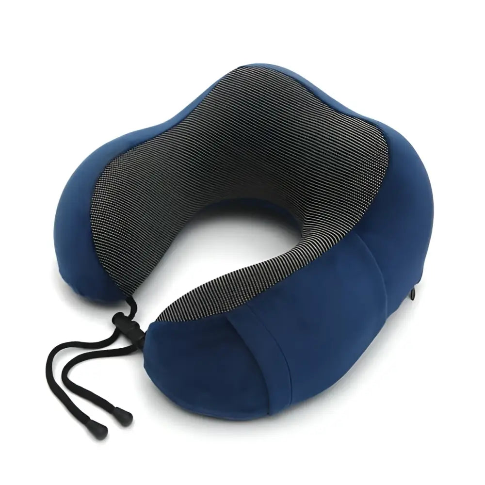 Coussin de Voyage à Mémoire de Forme - Bleu