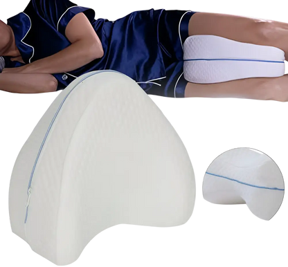 Coussin de Genoux pour Dormir entre jambes d'une femme qui dort