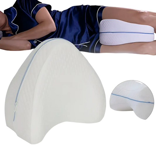 Coussin de Genoux pour Dormir entre jambes d'une femme qui dort