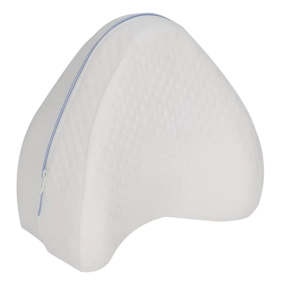 Coussin de Genoux pour Dormir et pour la sciatique - Blanc