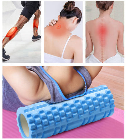 Rouleau de massage Sport - traitement des muscles des jambes du dos et de la nuque
