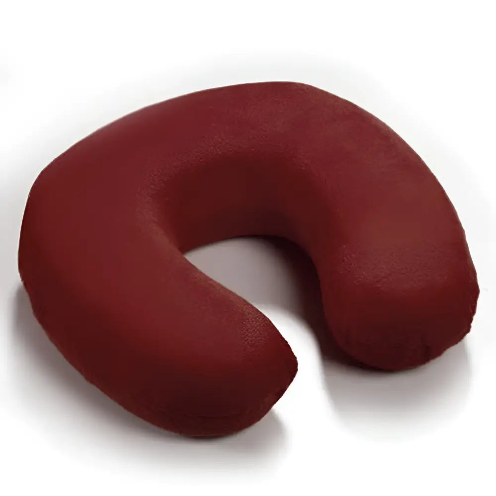 Oreiller de Voyage à Mémoire de Forme en U - Cerise