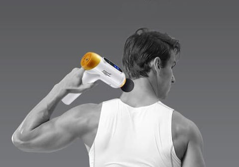 Pistolet de massage et massage de la nuque