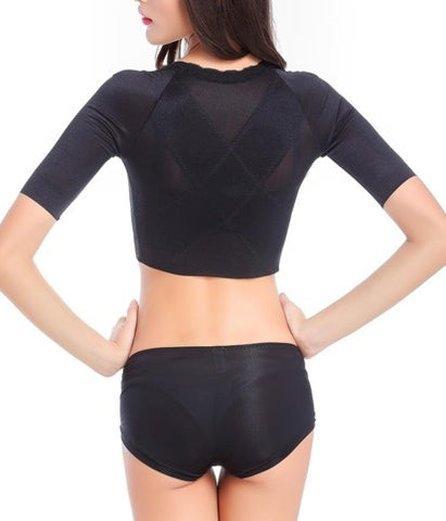 Redresse Dos Femme Invisible sur une femme sexy vue de dos