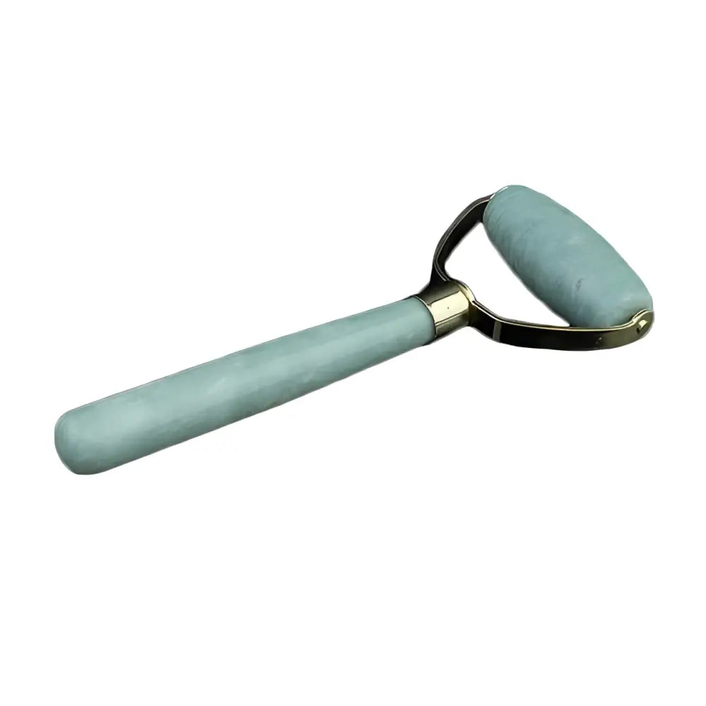 Rouleau de massage en pierre de Jade bleu Cervi-Care