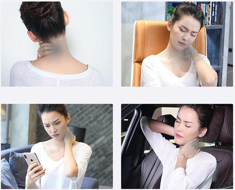 Situations de douleurs au cou et à la nuque à la maison, au travail ou au bureau