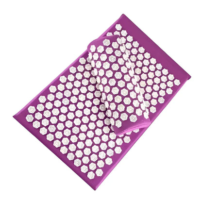 Tapis fleur de lotus anti douleurs - Mauve - Tapis d'acupression