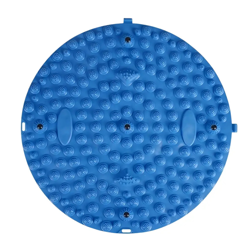 Tapis d’Acupression pour les Pieds de Réflexologie Plantaire Magnétique - Bleu