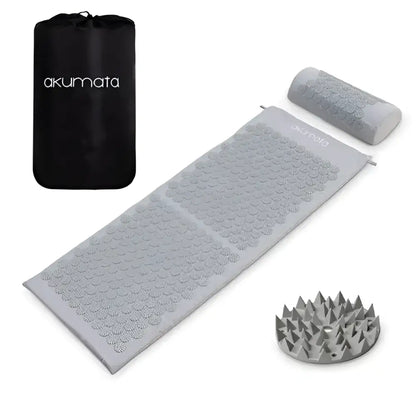 Tapis Acupression XL Akumata Soft - Gris - Gris