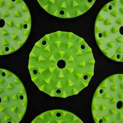 Tapis d’acupression XL Cervi-Care™ Grand format - Zoom sur les fleurs picots d'acupression