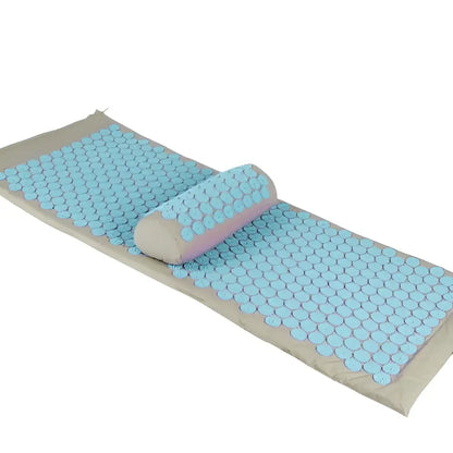Tapis d’acupression XL Cervi-Care™ Grand format - Beige - Bleu