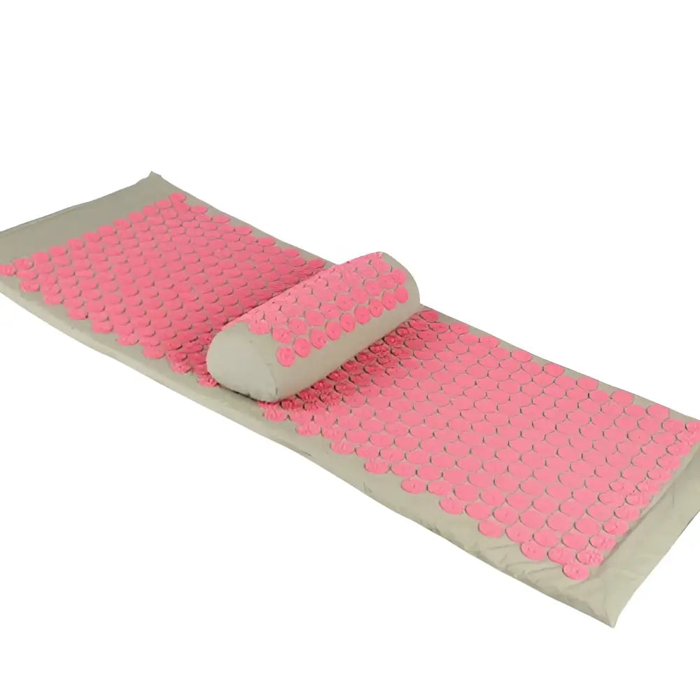 Tapis d’acupression XL Cervi-Care™ Grand format - Beige - Rose