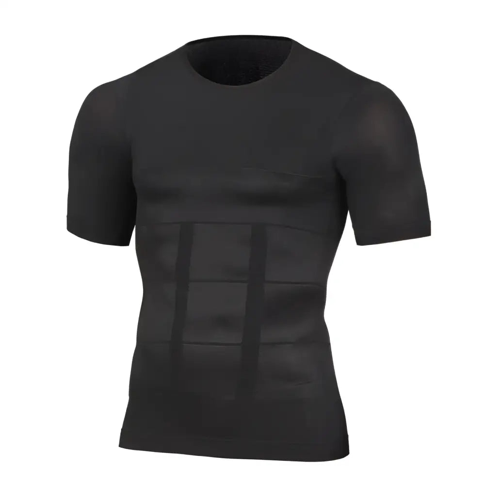 Tee Shirt Correcteur de Posture - Noir