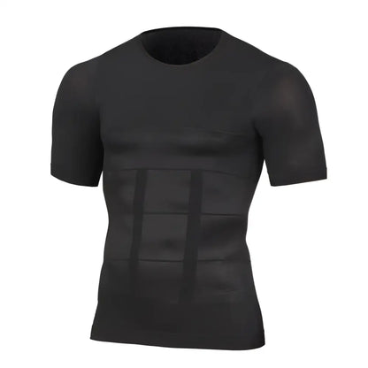Tee Shirt Correcteur de Posture - Noir