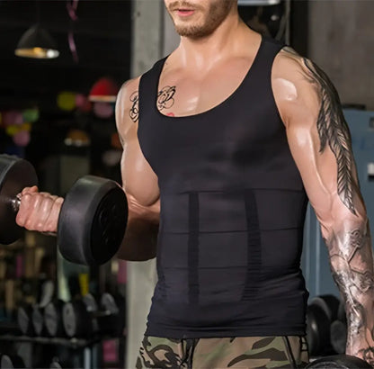 Tee Shirt Maintien Dos - Noir Débardeur / M