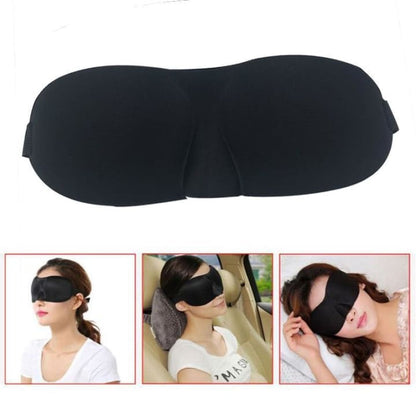 Masque de sommeil 3D avec femme qui se repose