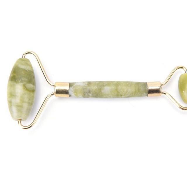 Rouleau de massage en pierre de Jade vert 3 Cervi-Care