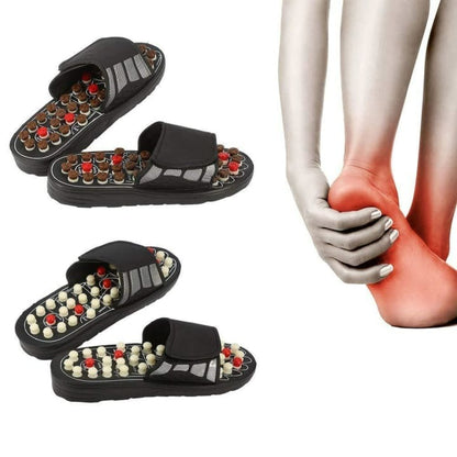 Sandales massage acupression -Pieds et douleurs - Chausson massage pied de réflexologie