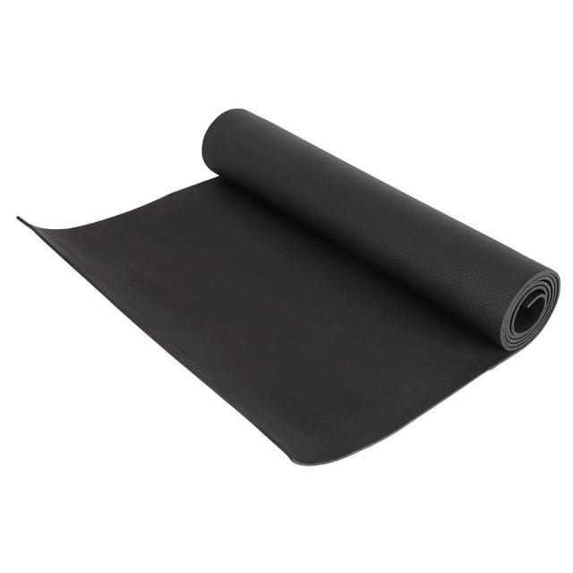 Tapis de yoga de voyage et fitness 4mm - Noir